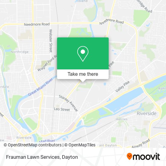 Mapa de Frauman Lawn Services