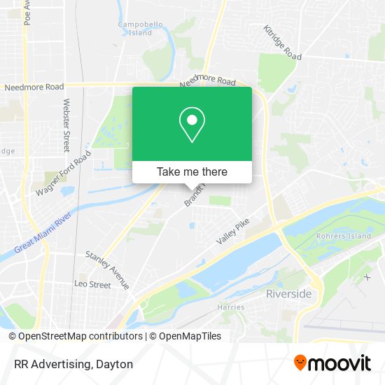 Mapa de RR Advertising