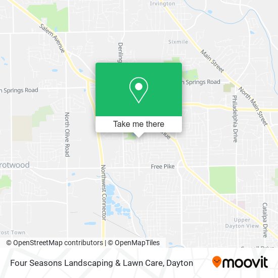 Four Seasons Landscaping & Lawn Care map