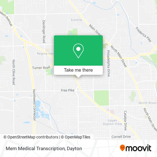 Mem Medical Transcription map