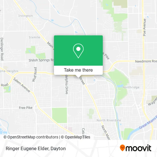 Ringer Eugene Elder map