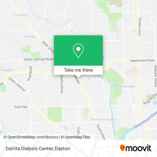 Mapa de DaVita Dialysis Center