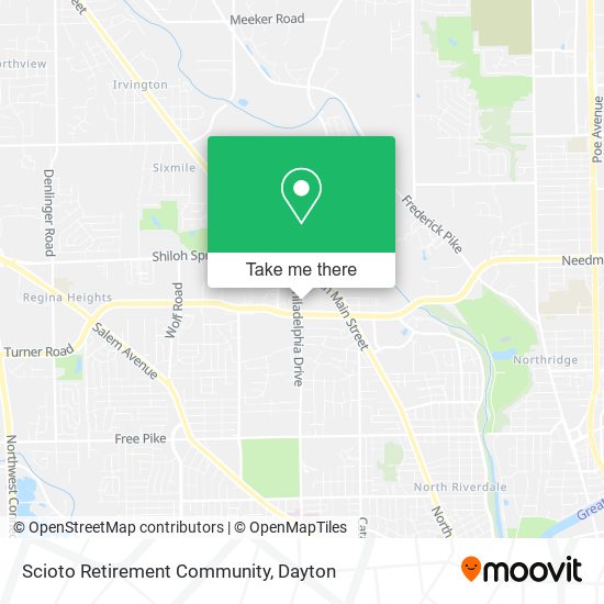 Scioto Retirement Community map