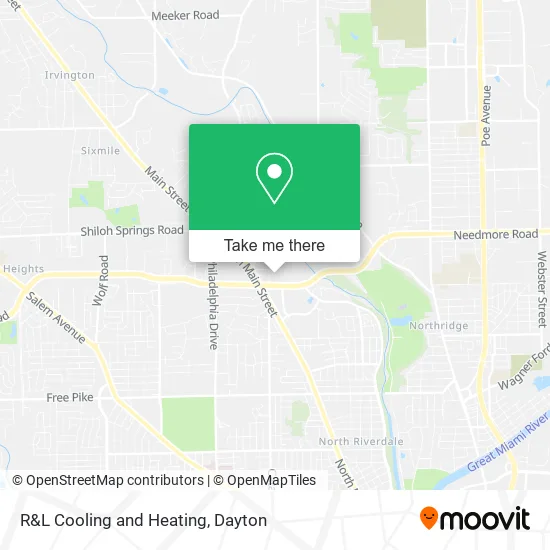 R&L Cooling and Heating map