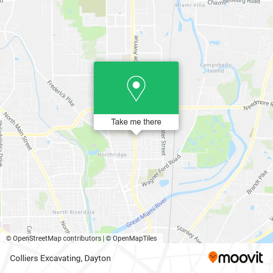 Mapa de Colliers Excavating