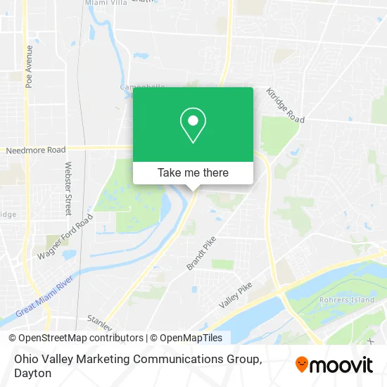 Mapa de Ohio Valley Marketing Communications Group