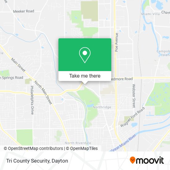 Tri County Security map