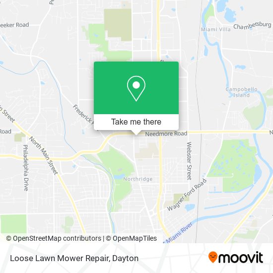 Loose Lawn Mower Repair map