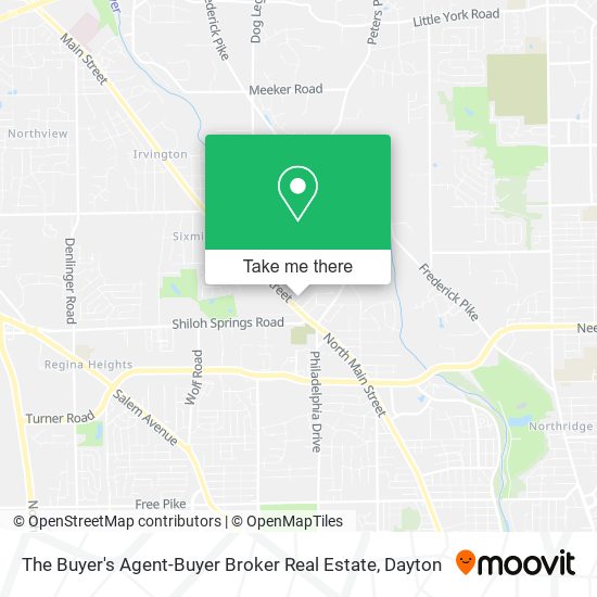 The Buyer's Agent-Buyer Broker Real Estate map