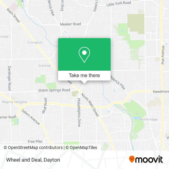 Mapa de Wheel and Deal