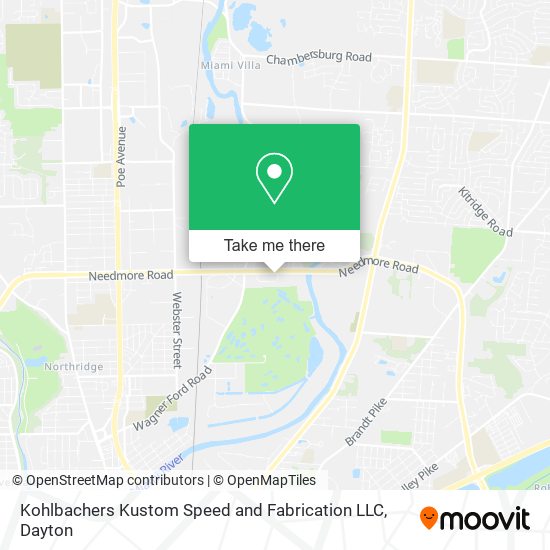 Kohlbachers Kustom Speed and Fabrication LLC map