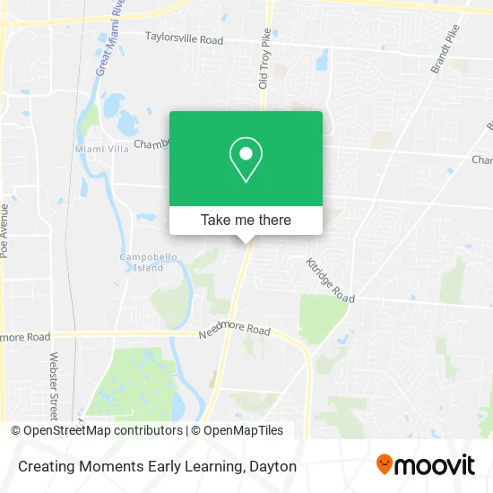 Mapa de Creating Moments Early Learning