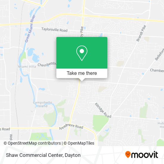 Shaw Commercial Center map
