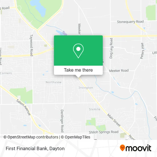 First Financial Bank map