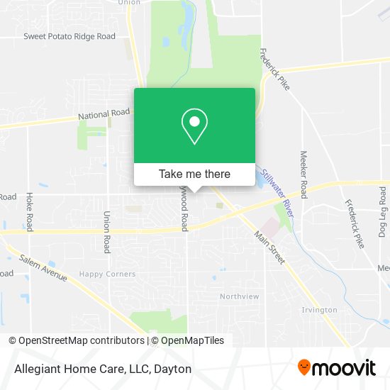Mapa de Allegiant Home Care, LLC