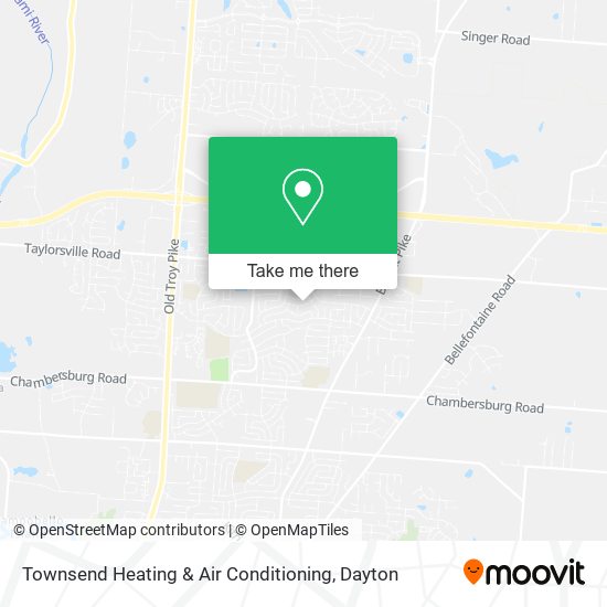 Townsend Heating & Air Conditioning map
