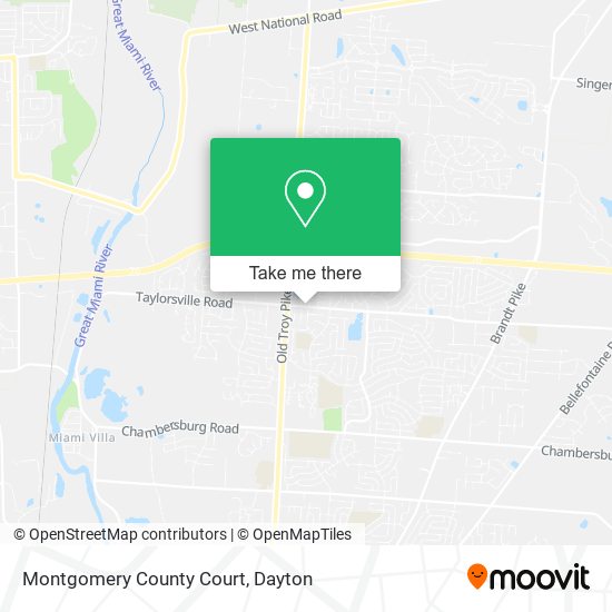 Montgomery County Court map
