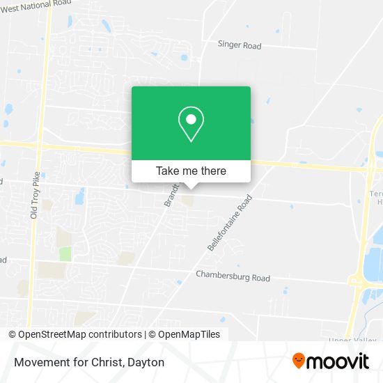 Movement for Christ map