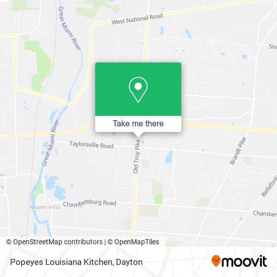 Mapa de Popeyes Louisiana Kitchen