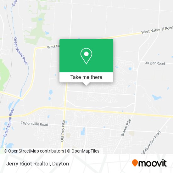 Jerry Rigot Realtor map