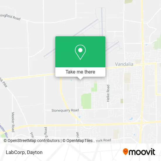 LabCorp map