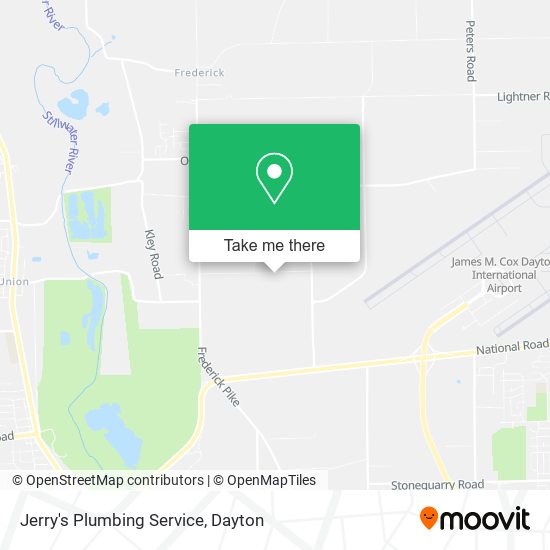 Jerry's Plumbing Service map