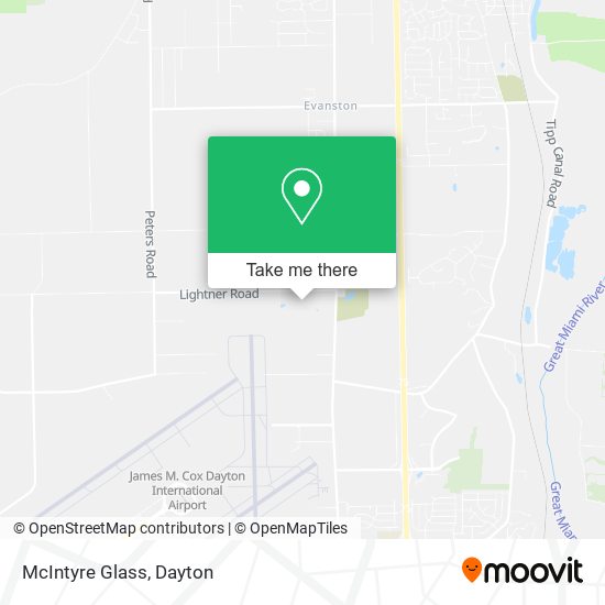Mapa de McIntyre Glass