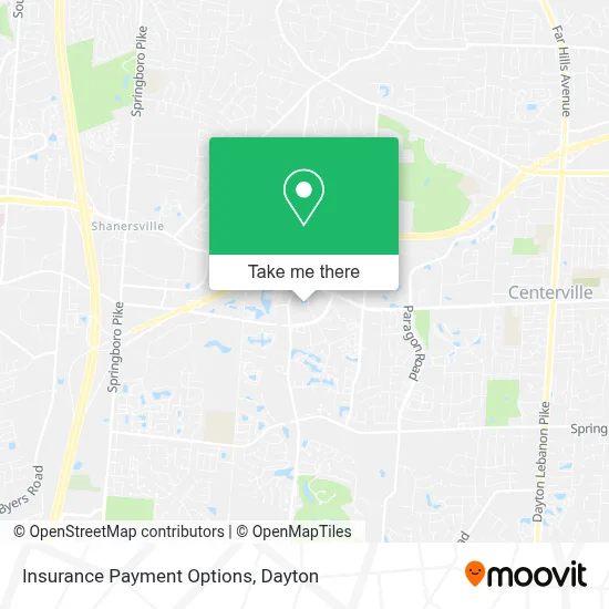 Insurance Payment Options map