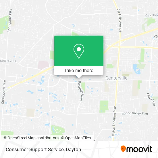 Mapa de Consumer Support Service