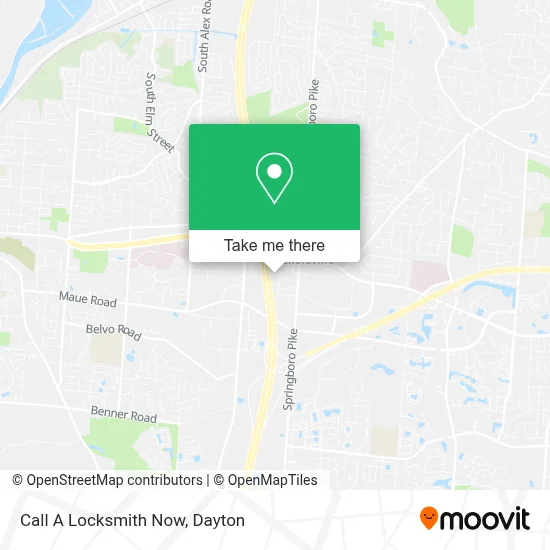 Call A Locksmith Now map