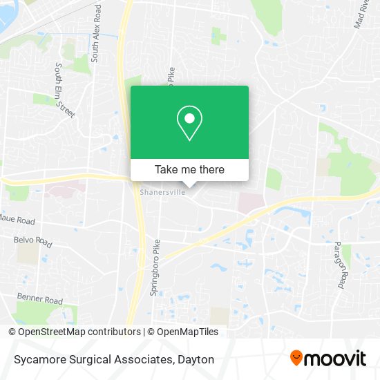 Sycamore Surgical Associates map