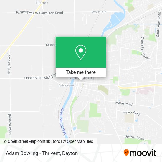 Mapa de Adam Bowling - Thrivent