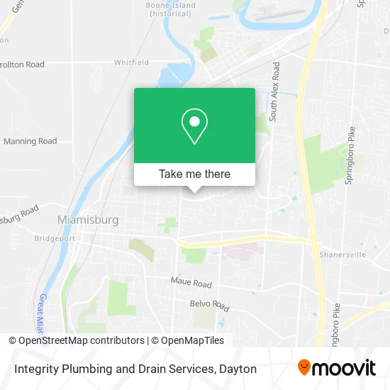 Mapa de Integrity Plumbing and Drain Services