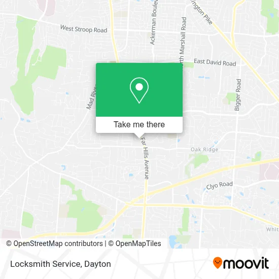 Locksmith Service map