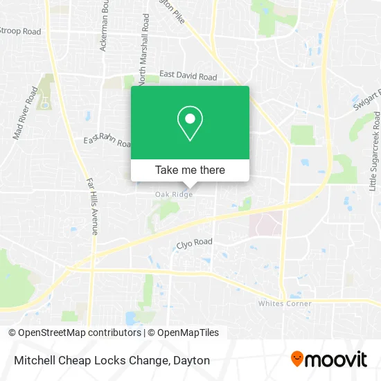 Mapa de Mitchell Cheap Locks Change