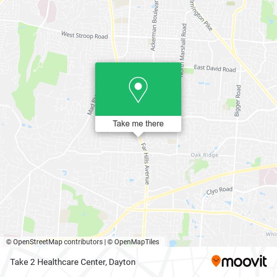 Take 2 Healthcare Center map