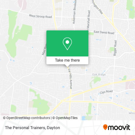 Mapa de The Personal Trainers