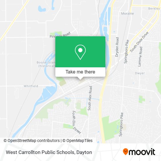 West Carrollton Public Schools map