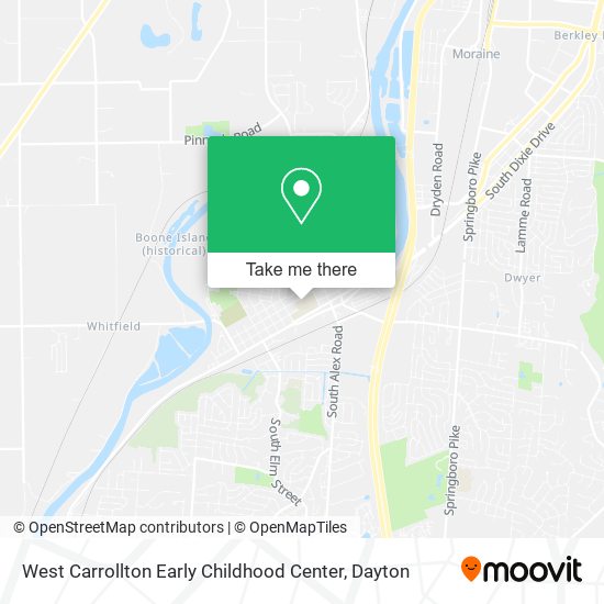 Mapa de West Carrollton Early Childhood Center