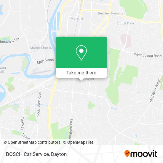 BOSCH Car Service map