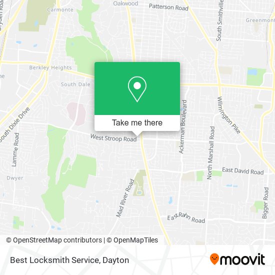 Mapa de Best Locksmith Service