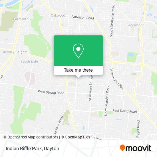Mapa de Indian Riffle Park