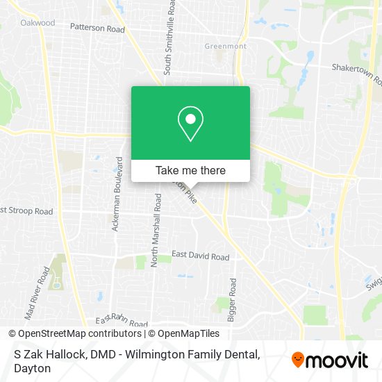 S Zak Hallock, DMD - Wilmington Family Dental map