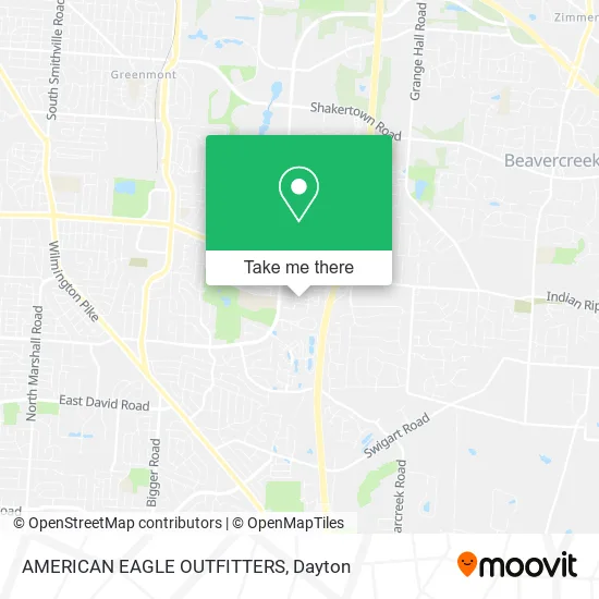Mapa de AMERICAN EAGLE OUTFITTERS