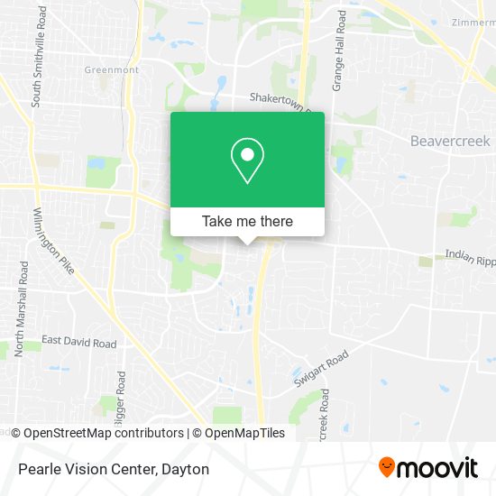 Mapa de Pearle Vision Center