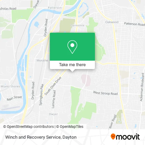 Mapa de Winch and Recovery Service