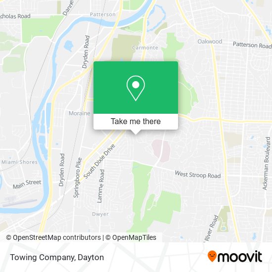 Towing Company map