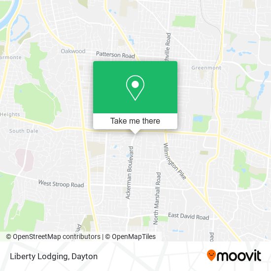 Mapa de Liberty Lodging