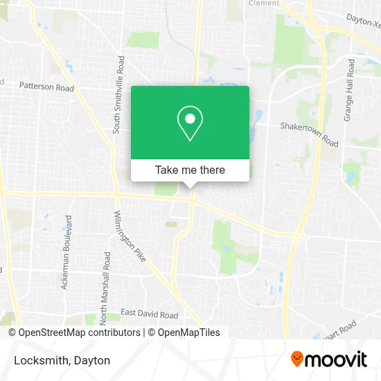Locksmith map