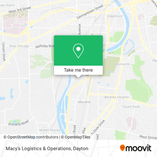 Mapa de Macy's Logistics & Operations